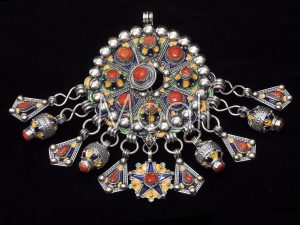 Fibule en argent A005