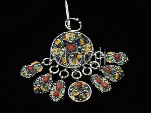 Fibule en argent A011