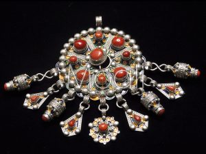 Fibule en argent A035