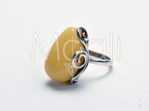 Ambre en argent AM047