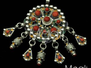 fibule en argent A025