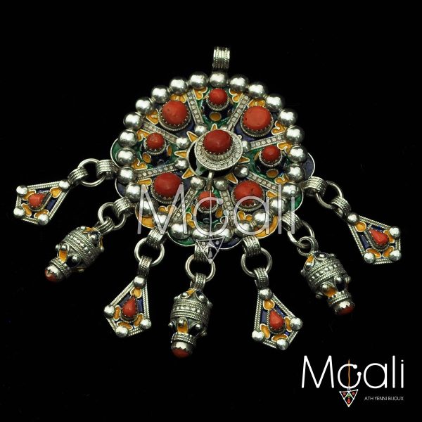 fibule en argent A025