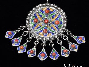 fibule en argent A032