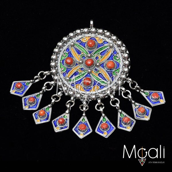 fibule en argent A032