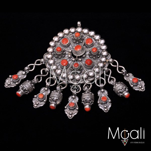 fibule en argent A033