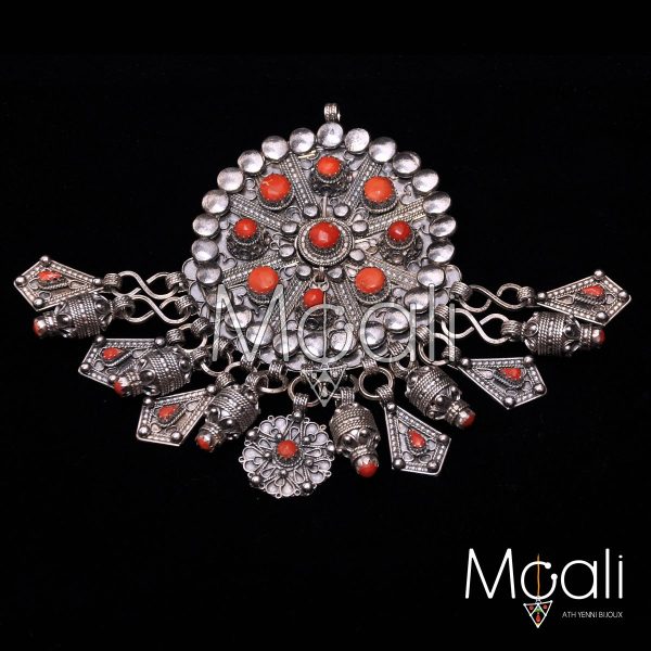 Fibule en argent A034