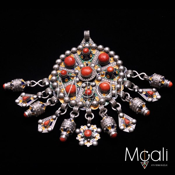 Fibule en argent A036