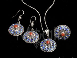 Petite parure en argent T029