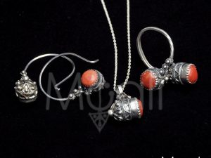 Petite parure en argent T034