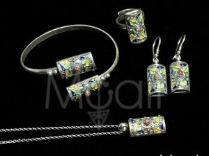 Petite parure en argent T025