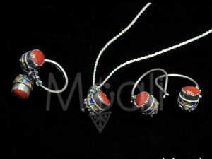 Petite parure en argent T035