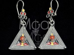 Boucle d’oreille en argent  BC020