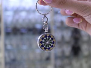 Porte-clé en argent